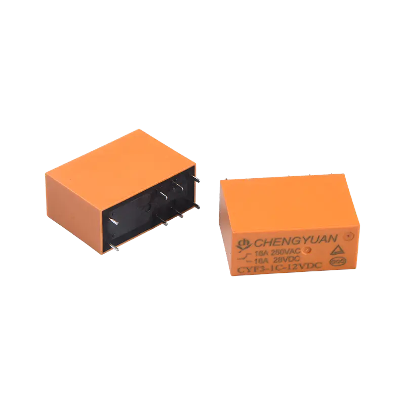CYF3 Relæ,SPDT Relæ,JQX-14F,16A 250VAC Relæ,8PIN PCB 0,54W Relæ.14F Power Relæ